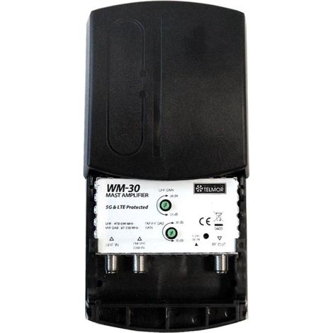 Amplificador de señal no-name WM-30 ganancia 38 dB carcasa resistente