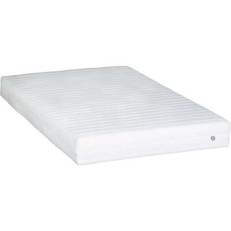 OLYMPE LITERIE Matelas KLO 140x190 cm Mousse Haute Densité (1/5)