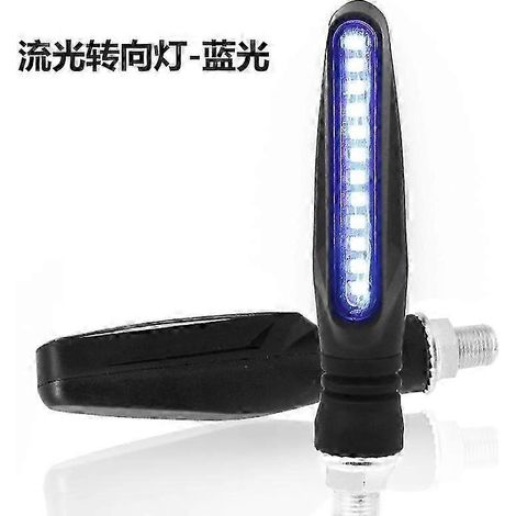 Bande lumineuse LED clignotante pour moto et véhicule électrique, accessoires et pièces de modification pour voiture. (1/5)
