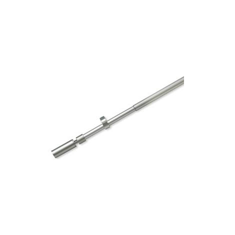ASTA FORGIATA LISCE KIT EST. NICHEL - 110-200 CM