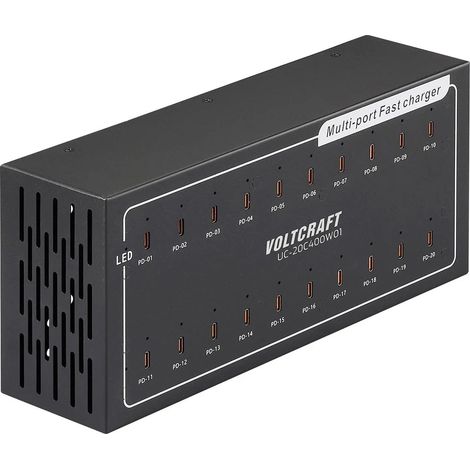 [GEBRAUCHT] B-Ware Voltcraft Uc 20 C400 W01 Usb C Ladegerät Netzteil Ladestation Usb C Schnelllad111