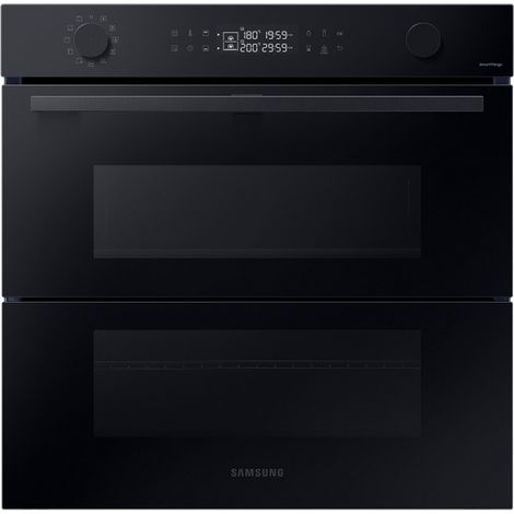 Samsung – Four électrique pyrolyse 76L – Cuisson vapeur – Classe A+ – 40 programmes automatiques – Contrôle Wi-Fi – Design intégré noir