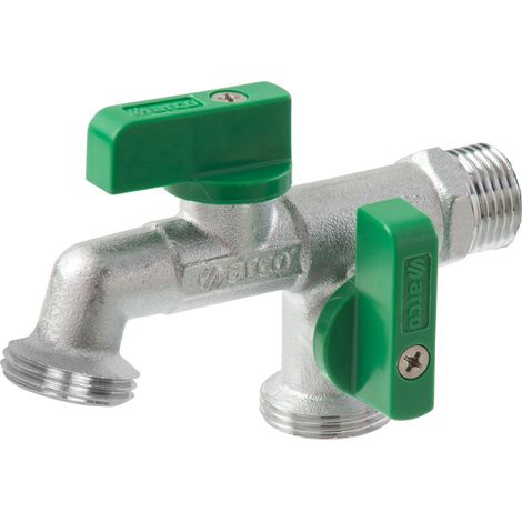VALVULAS ARCO grifo doble nano vitaq 00472 arco , Grifo Doble Nano Vitaq de la marca Valvulas Arco. (1/6)