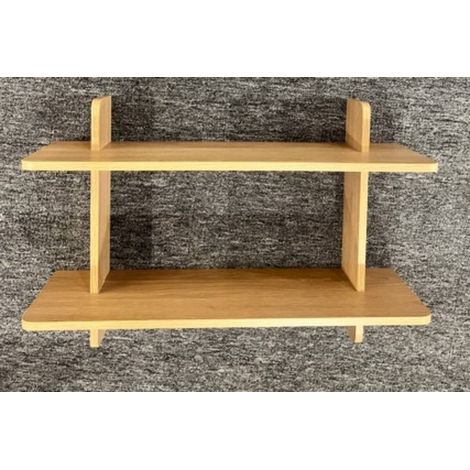 Scaffale da parete a 2 ripiani fixy 19x60 cm beige - 5five (1/3)