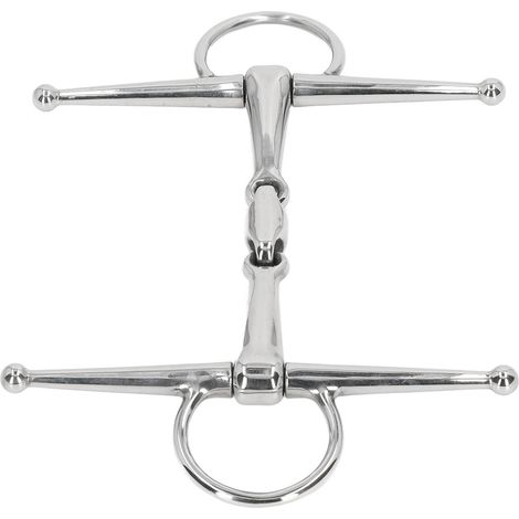 Mors de 135 mm en acier inoxydable pour chevaux, idéal pour l'élevage et les activités de plein air. Cadeau parfait. (1/5)