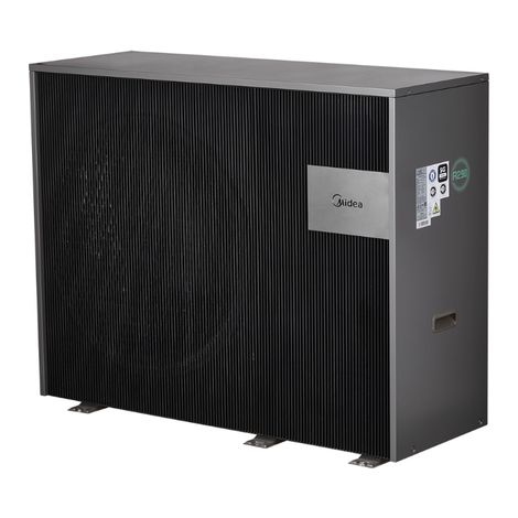 Pompe à chaleur Air / Eau monobloc connectée 10 kW monophasée NATURE PLUS - MIDEA - 14072247
