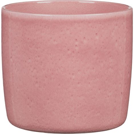 Scheurich Solido, Blumentopf aus Keramik,  Farbe: Rosea, 21,2 cm Durchmesser, 19,3 cm hoch, 5,6 l Vol.
