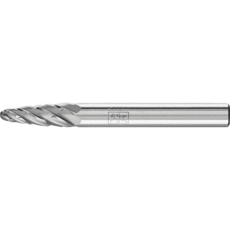 PFERD TOOLS Hartmetall Hochleistungsfrässtift CAST Rundbogen RBF Ø 06x18 mm Schaft-Ø 6 mm für Gußeisen (1/4)
