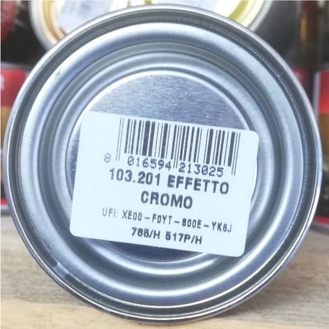 Tixe 125ml effetto cromo argento a solvente - per esterni ed interni (1/2)