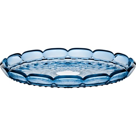 VASSOIO TONDO GRANDE VANITY - Cielo