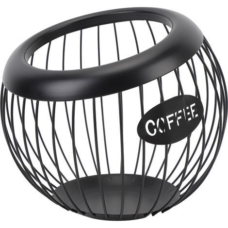 Poignée Métallique pour les Sachets avec café, des Sachets Rustiques de Grande capacité, Panier (BLACK). (1/5)
