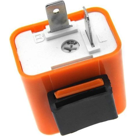 Relais de clignotant automatique à 2 broches, relais de clignotant LED, vitesse 12V, indicateur lumineux réglable (1/5)