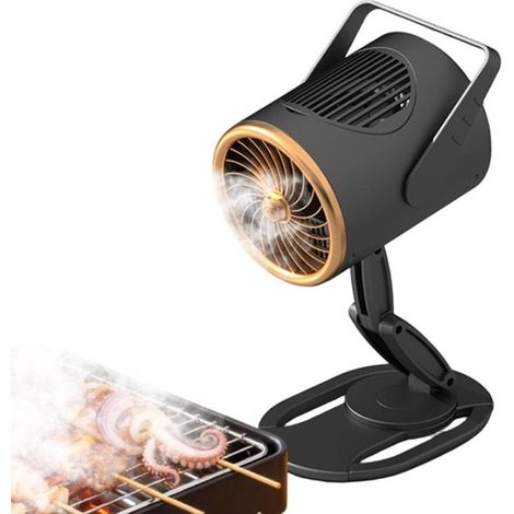 Ventilateur d'extraction portable - Bureau - Ventilateur avec purification d'air et 3 vitesses réglables (1/5)