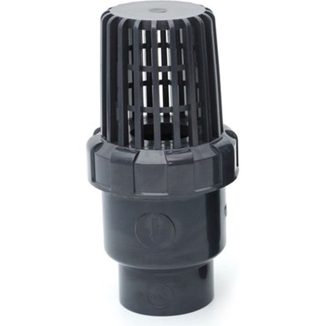 SABIR Clapet pied clapet anti retour a boule aspiration 32mm clapet crepine anti retour antiretour pvc piscine pompe (Diamètre Intérieur 32mm) (1/5)