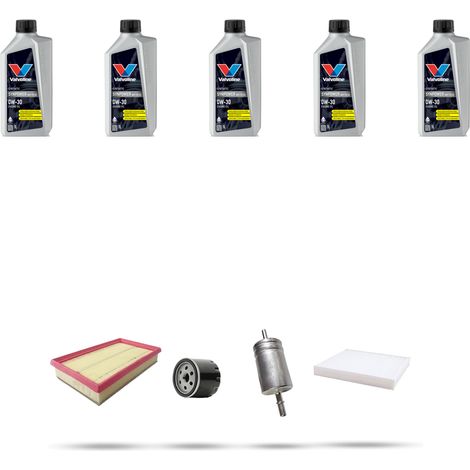 Kit tagliando 4 FILTRI e 5L OLIO compatibile con Fiat 500X 1.3 GSE 110kw dal 2018 (1/5)