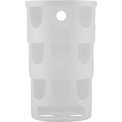 Boîte De Rangement Pour Sacs Poubelle - En Polypropylène PP - Pour Cuisine Et Salle De Bain - Blanc - 12,3 X 10 X 20 Cm - 1 Pièce (1/4)