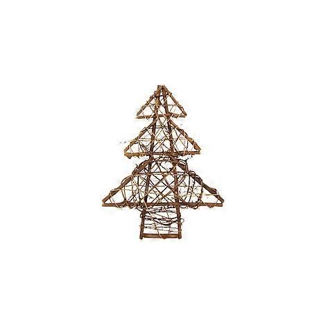 1 couronne de Noël suspendue de 40 cm en forme de sapin, guirlande murale décorative, articles de fête