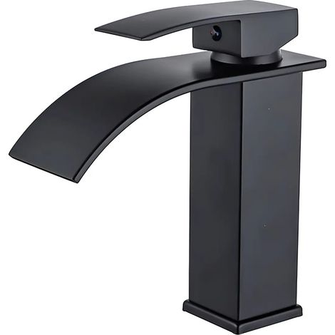 Robinet cascade mitigeur eau chaudeeau froide pour lavabo (1/4)