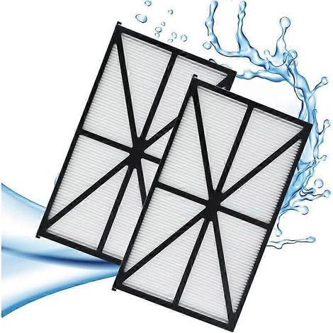 Kompatible Poolroboterfilter - 2er-Pack - (Tiger Shark, Tiger Shark QC, evac, evac Pro, Aquavac, Aquavac QC, sharkvak, sharkvac XL) (1/2)