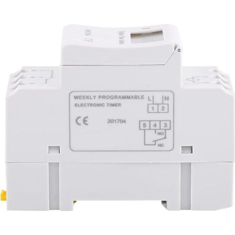 Minuteur hebdomadaire programmable Cryfokt avec 16 réglages (1/4)