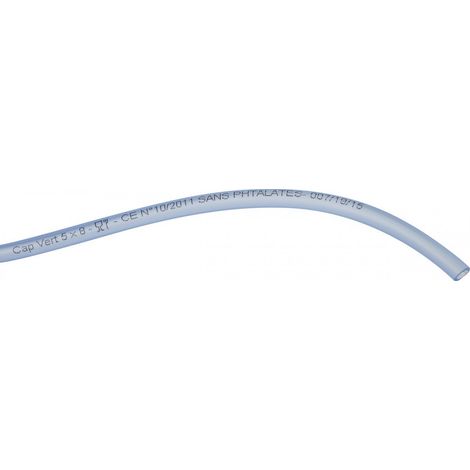 Tubo Cristal 50 M - ø 5 X 8 mm - Cap Vert