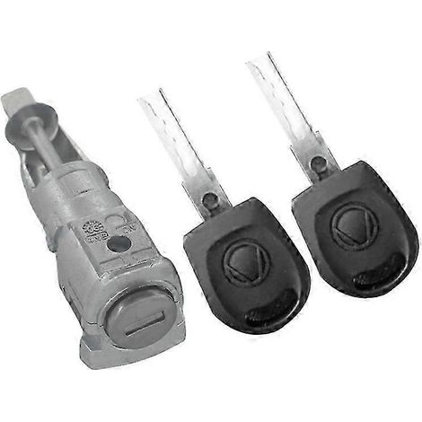 Cylindre de serrure de porte conducteur gauche 1Z0837167C 6Y0898167E pour édition 2005-2008 0724 (1/5)