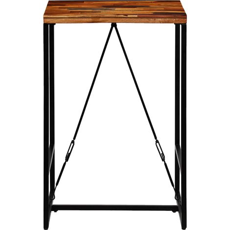 Maison Exclusive - Table de bar Bois de récupération massif 70x70x106 cm (1/5)