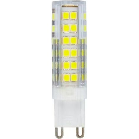 Ampoule LED G9 Blanc Froid 6500K, 7W Lampe LED G9 Équivalent à 70W Halogène Lumière, Économie d'Énergie, Non-Dimmable, Sans Scintillement, 360 Degrés Angle, AC220-240V, Φ1662mm, Lot de 8 (1/5)