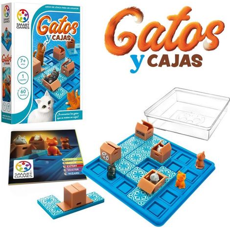 SMART GAMES: GATOS Y CAJAS
