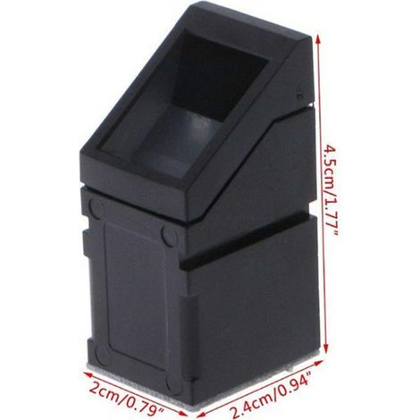 The R307 integrated optical fingerprint module features a finger touch-sensitive trigger signal output sensor. (1/3)