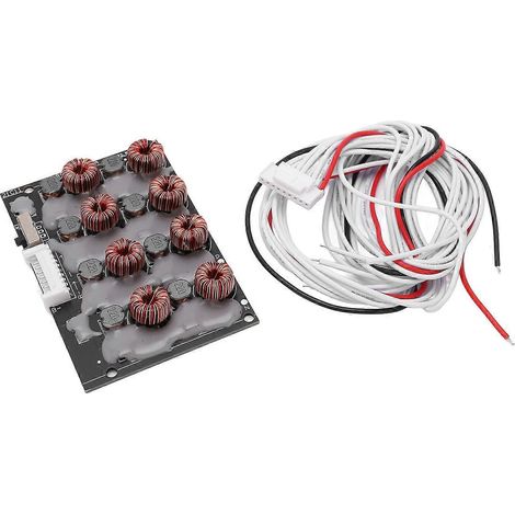 BMS Verlustfreier aktiver Balancer 2A Energieübertragung Lithium-Akkupack Leistungsausgleichsplatine 8S (1/4)