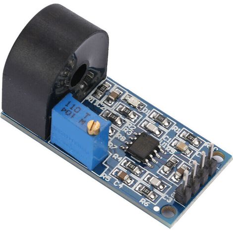 Module de Capteur de Courant Alternatif monophasé de Gamme 5A, Transformateur de Courant de Précision intégré, Carte de Circuit imprimé D'amplificateur Opérationnel de Haute. (1/4)