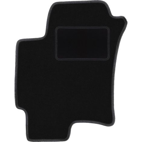 Alfombrilla de conductor negra para Hyundai Coupe II GK Coupe (2001-2008)