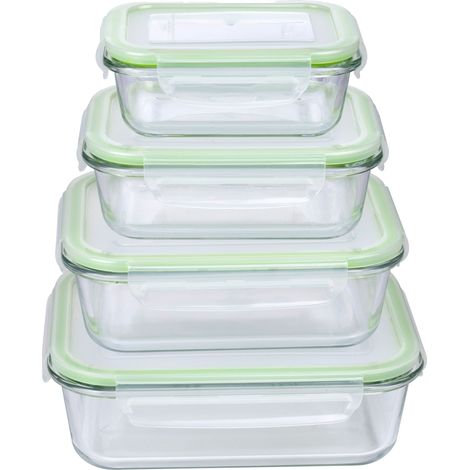 alpina boîte de conservation des aliments Vert H8xl17.5xL23cm (1/5)