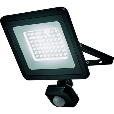 Litecraft Fergus Floodlight Outdoor 30 W LED With PIR Motion Sensor - Black (1/5)