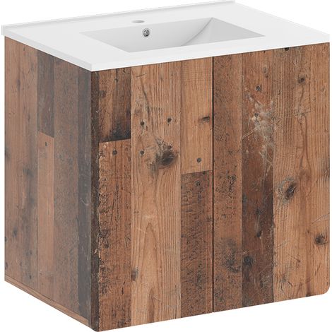 Conjunto de mueble de baño Izan, Estilo antiguo, 2 piezas, Vicco