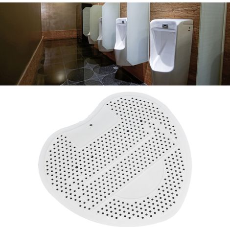 Le filtre anti-obstruction, désodorisant, à parfum longue durée et anti-éclaboussures pour urinoir est idéal pour les salles de bains, les toilettes, les bureaux, les restaurants et les écoles. Blanc (1/5)