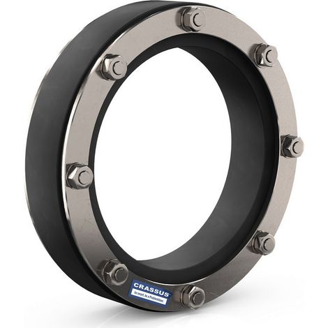 CR Pressdg. Typ SD30, DN 100, AD 0-75mm bis 2,5 bar, Dichtung: 30mm, EPDM / V4A (1/2)