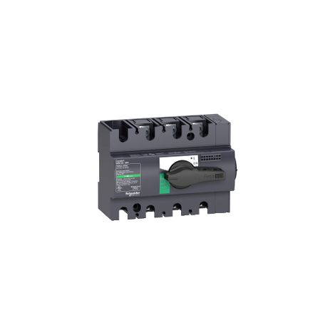 Interruptor Schneider Electric Compact INSE80 negro 80A