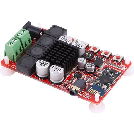 Carte d'amplification Bluetooth 4.0 TDA7492, amplificateur numérique 2 x 50 W, double canal avec microphone, CSR8635 Bluetooth HF18 (1/2)