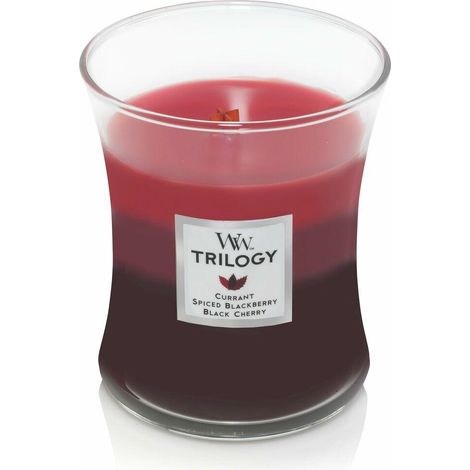 Duftkerze WoodWick Sun Ripened Berries Sojawachs Holzdocht (1/2)