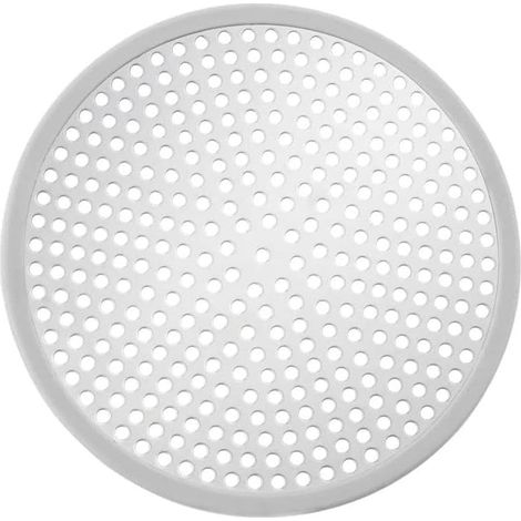 Tapa de desagüe de acero inoxidable 304 - 12 x 12 cm - Antibloqueo - Para baño, cocina y balcón - Fácil de limpiar - Diseño de malla resistente a la corrosión (redonda)