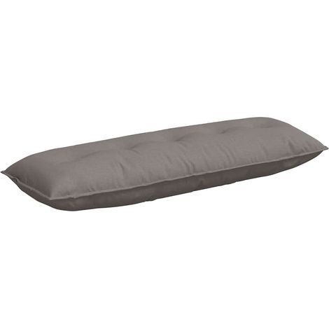Coussin de Dos Taupe 140 x 19 x 50 cm tissu CFW37833 (1/5)
