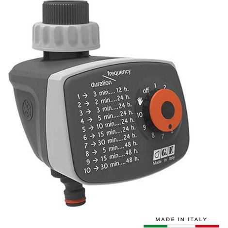 CENTRALINA IRRIGAZIONE GF10 - INNESTO RAPIDO 3/4F 1XTRANSISTOR VOLT 9 - 1 pezzo (1/4)