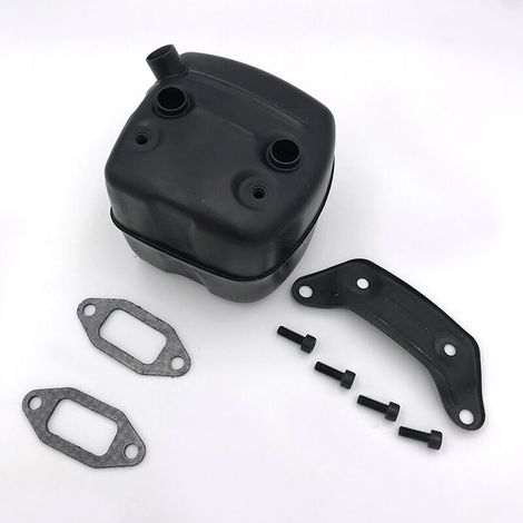 Kit de Pot Échappement pour Husqvarna 371 372XP 385 390XP Série, Silencieux d'échappement Plaque de Refroidissement Pièces Accessoire de Tronçonneuse (1/5)