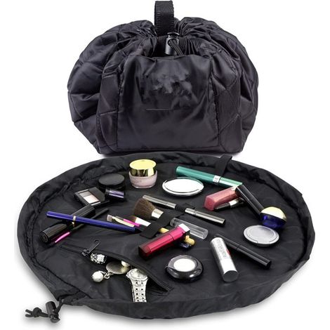 trousse portable grande capacité voyage rande capacité avec rangement pour les voyages et pinceaux m (1/5)