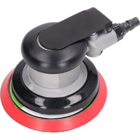 Polisseuse pneumatique 5 pouces avec ponceuse à air, outil de meulage et polissage, entrée 1/4", 10000 tr/min. (1/5)