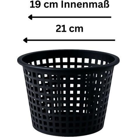 Gitternetztopf 20 cm Hydrokultur Gittertopf Netztopf Pflanzkorb (1/5)