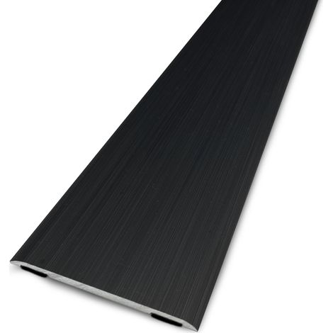 SEUIL EXTRA-PLAT PRESTO PR ALU NOIR BRS 40MM/0,93M - DINAC - 6427120