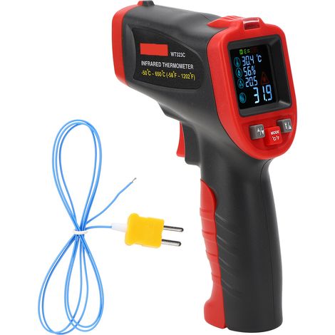 Termometro portatile WT323C – 50-650 °C – Industriale – Infrarossi